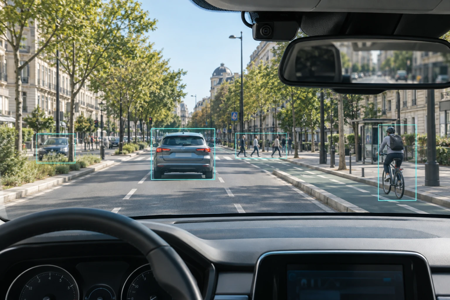 1. Caméra : reconnaître la scène et la signalisation