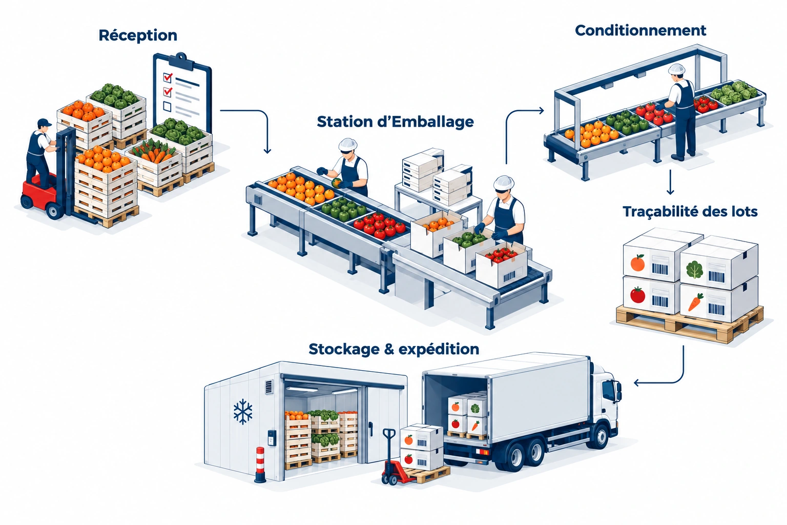 Station d'Emballage Export